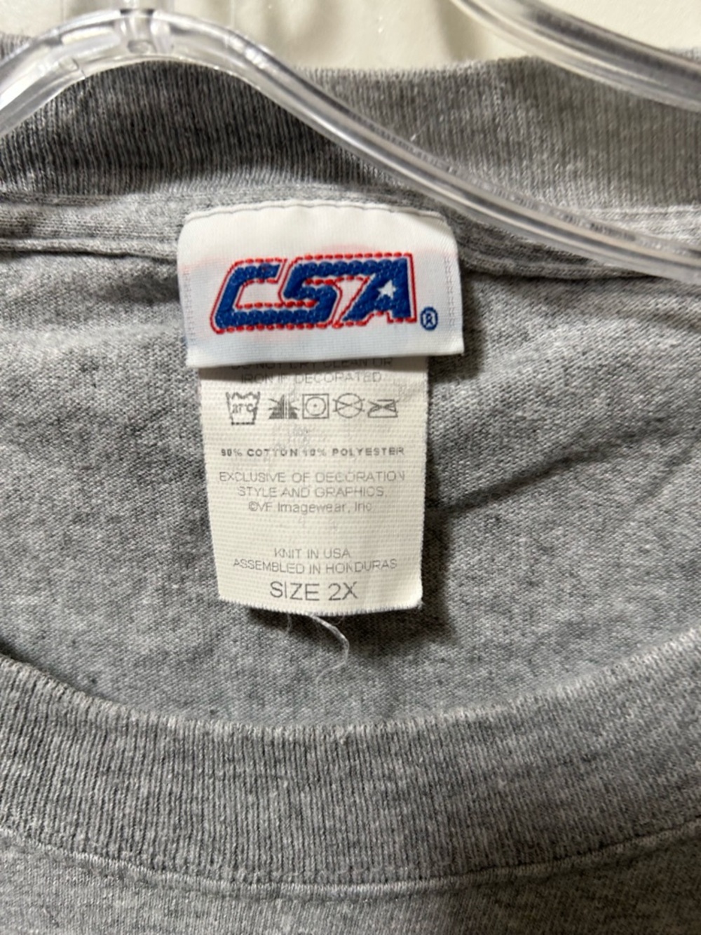Texas Rangers Baseball TShirt, 2X - Picture 2 of 3